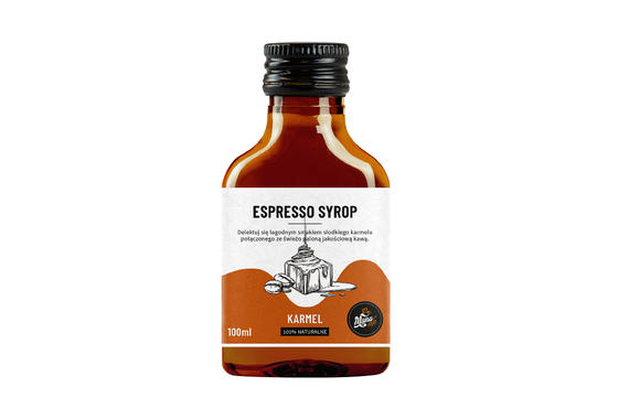 ESPRESSO SYROP KARMEL - 100 ml