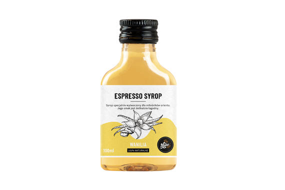 ESPRESSO SYROP WANILIA - 100 ml