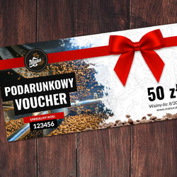Voucher podarunkowy na 50 zł 