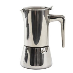 SILVER MOKA - KAWIARKA INDUKCYJNA - 4 FILIŻANKI