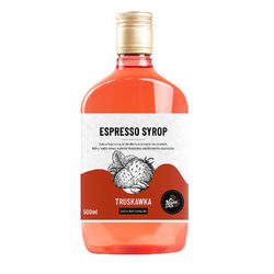 Syrop Espresso Truskawka - 500 ml